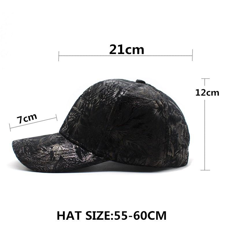 Hat Women'S Season Trendy Versatile Printed Baseball Cap Women'S Outdoor Visor Cap Cap