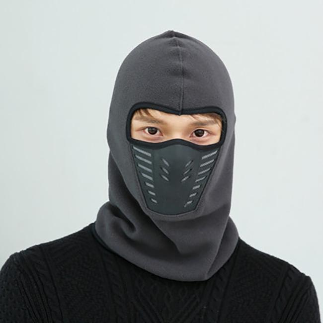 Cyclisme hiver polaire chaud couverture complète Anti-poussière coupe-vent masque de Ski Snowboard capuche Anti-poussière