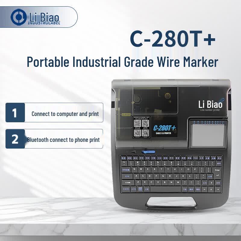 Libiao C-280T+ Wire & Cable Marking Printer CN plug (adapter included) черный