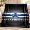 Dallas Cowboys Decke Flanelldecke Weich Gemütlich Plüsch Überwurf für Sofa Bett Leichtgewichtige Heimdekoration Outdoor Camping