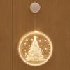 Hanging Fairy LEDs String Lights Curtain Lamp Constant Bright Modes with Bell Design IP44 Water