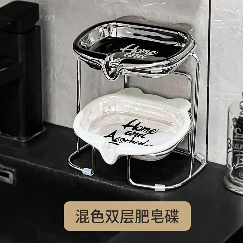 Electroplated Bear Tissue Holder Acrylic Wall Mounted Paper Holder Toilet Roll Paper Holder Bathroom Wall Mounted Storage Rack