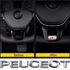Car Steering Wheel Accessories Metal Stickers For VW GTI R Line Polo Golf Passat Scirocco Tiguan Jetta T-ROC Touareg GTS/Hub Cap mkvg18