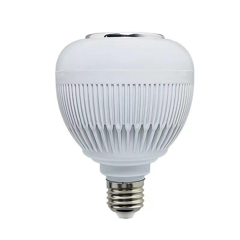 Seven-Color RGB Bluetooth LED Music Bulb with Remote & Speaker