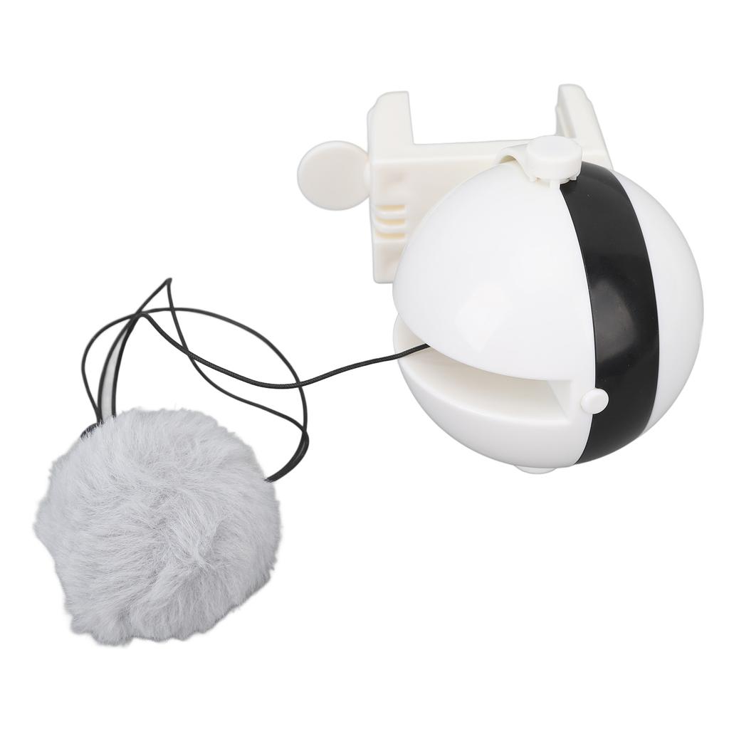 Cat Automatic Lifting Ball Interactive Adjustable Base Cat Retractable Rope Lifting Ball Toy for Hom