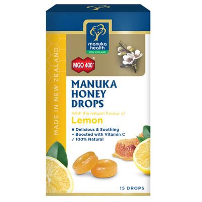 Manuka Health Manuka Medové Kapky Citron 15 Kapek 65g