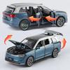 1:32 Wenjie M9 New Energy Alloy Car Imitating Real Car Model Collection Ornaments Boy Toy Off-road Vehicle Gift