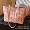 Tote Bag Women's Large Capacity 2025 New Summer Versatile Simple Shoulder Bag Casual Senior Sense Work Commuter Bag