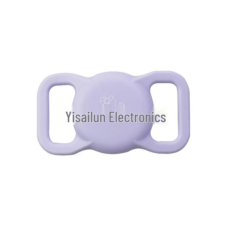 Pet Collar Silicone Sleeve for Apple AirTag - Anti-Lost Protective Case for Cats and Dogs