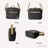 Hanpu Kobo Shoulder Bag for Men and 10 Black Women, Small, Lightweight, Crossbody, No. Canvas, 3x05,
