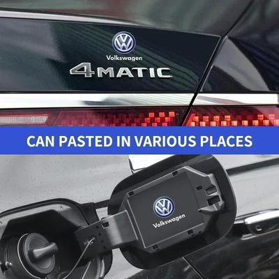 Hot 2025 New Car Emblem Logo Decorative Stickers Badge Deca lFor Volkswagen VW Golf 4 5 6 7 Jetta Polo Caddy GTI Bora MK7 Beetle