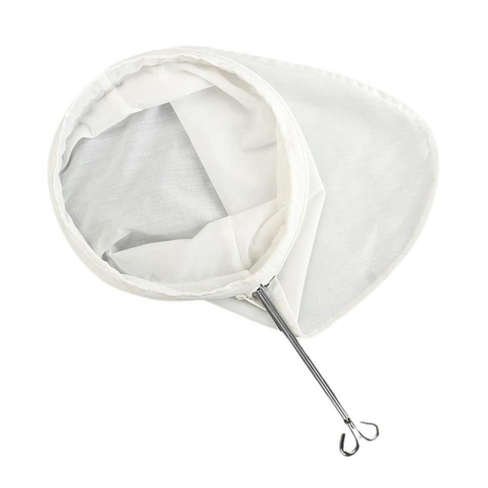 Zipper Closure Reusable Coffee Filter Cotton Fabric Cotton Filter Sock For Milk Tea