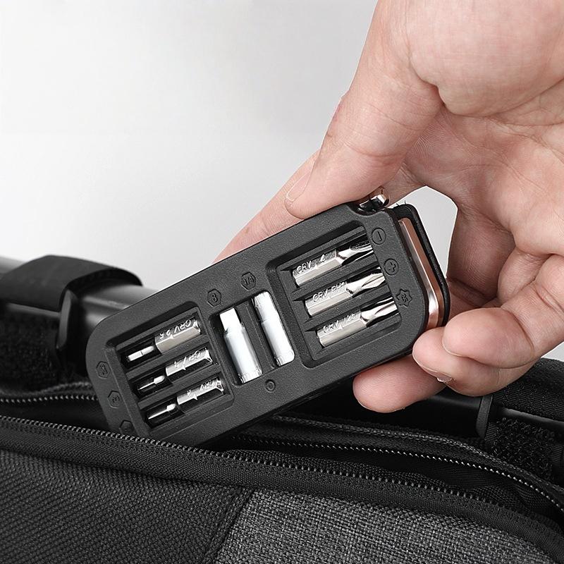1 Set Multi-Model Hex Key Bike Maintenance Combination Tools 10-In-1 Portable Bicycle Repair Tool Kit Cycling Accessories