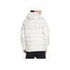 Nike LeBron Hybrid Stay Warm Plaid Half-Zip Hooded Down Jacket White AT3905-121