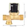 1 2  Brass Electric Solenoid Valve NC Normally Closed Water Inlet Valve (DC12V)
