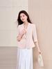 Women's 2026 Spring Fashion Suit: Versatile Casual Jacket & Dress Set for Work