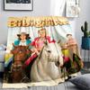 1PC Bibi and Tina Print Flannel Blanket, High Quality All Seasons, Home Decor, Warmth and Comfort, Perfect for Christmas Gifts