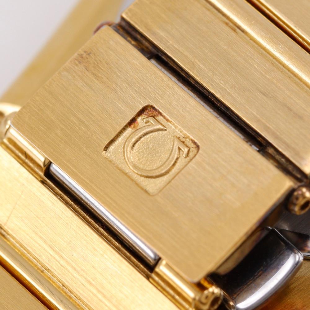OMEGA Constellation Watches 5313 goldDial Plated Gold Quartz Analog display mens Used