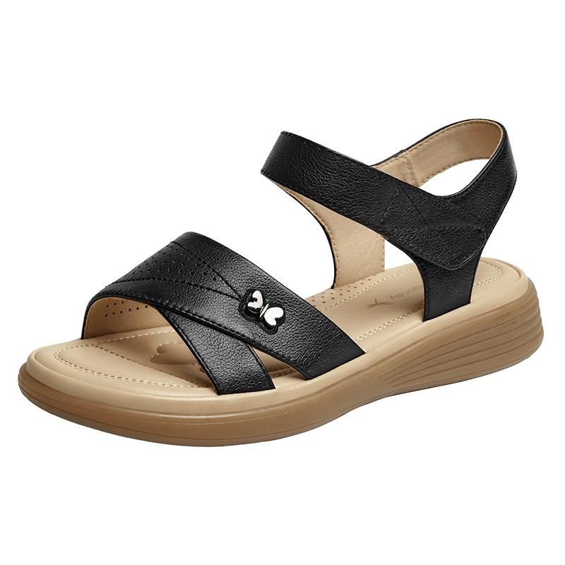 Red Dragonfly Women s Velcro Comfort Sandals EU 38 грязно-белый