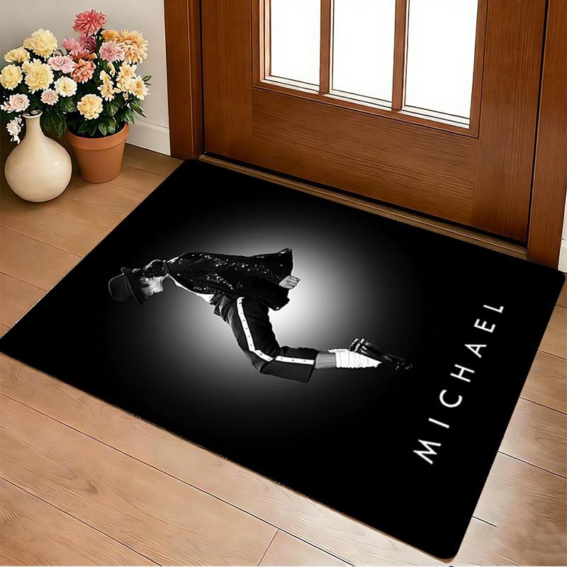 Michael Jackson Living Room Non-Slip Area Rug Soft Carpet for Bedroom Game Playroom Sofa Office Home Decor Doormat Christmas Gift C9211928