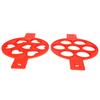2Pcs 7 Holes Silicone NonStick Eggs Pancake Making Mold for DIY Kitchen Baking Cooking Accessories