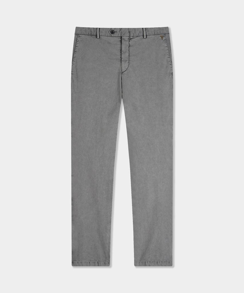 BIRBANTE Sondrio Garment-Dyed Chino Pants Setup - Gray