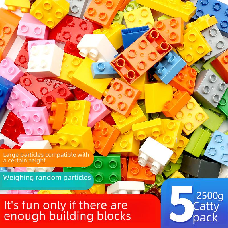 Große Partikelbausteine für Kinder – Schiebeteile & Montagespielzeug