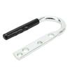Trailer Accessory Galvanized Steel Trailer Coupler Handle Rubber Handle Sturdy Lift Handle Tongue Handle Caravan Trailer