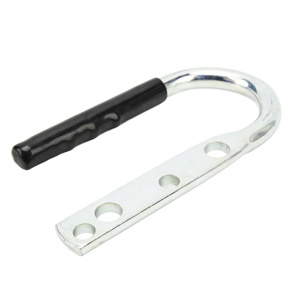 Trailer Accessory Galvanized Steel Trailer Coupler Handle Rubber Handle Sturdy Lift Handle Tongue Handle Caravan Trailer