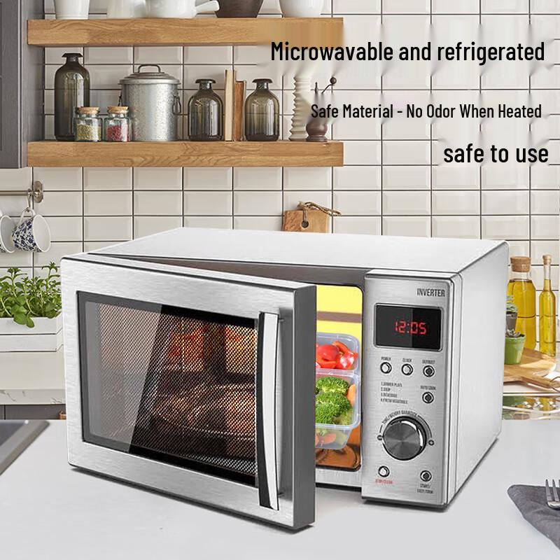 Simple Love Life Disposable Multi-Compartment Meal Prep Containers