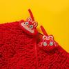 Red Hands Towel Home Super Absorbent Eco-Friendly Wipe Cloth Chenille Material