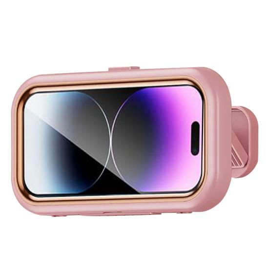 Shower Phone Holder Rotation 360-Degree Wall-Mounted Angle Adjustable Waterproof Cellphone Phone Holder Stand Case Box