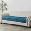 1Pc Plush Sofa Slipcover Anti-Slip Elastic Sofa Cover For Bedroom Office Living Room Home Decor Couch Cover Furniture Protector