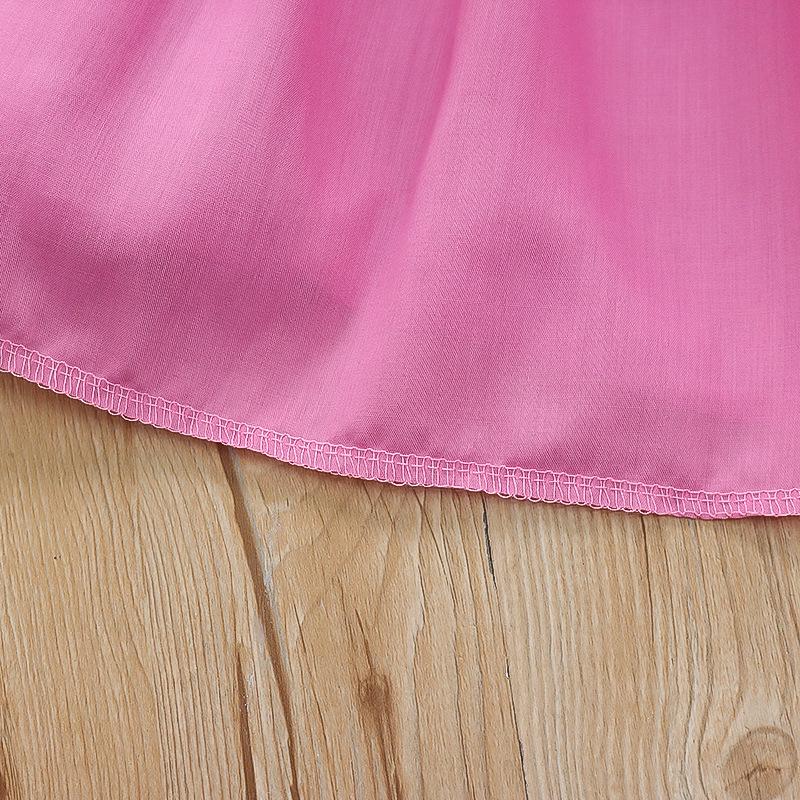 Girls' Summer Princess Cotton Mesh Dress - Fairy Style