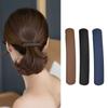 Elegant Solid Color Hair Clip Frosted Rectangle Spring Clip Non-Slip Large Hair Grip for Women
