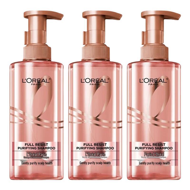 L Oréal Elvive Smooth & Strong Shampoo Triple Pack