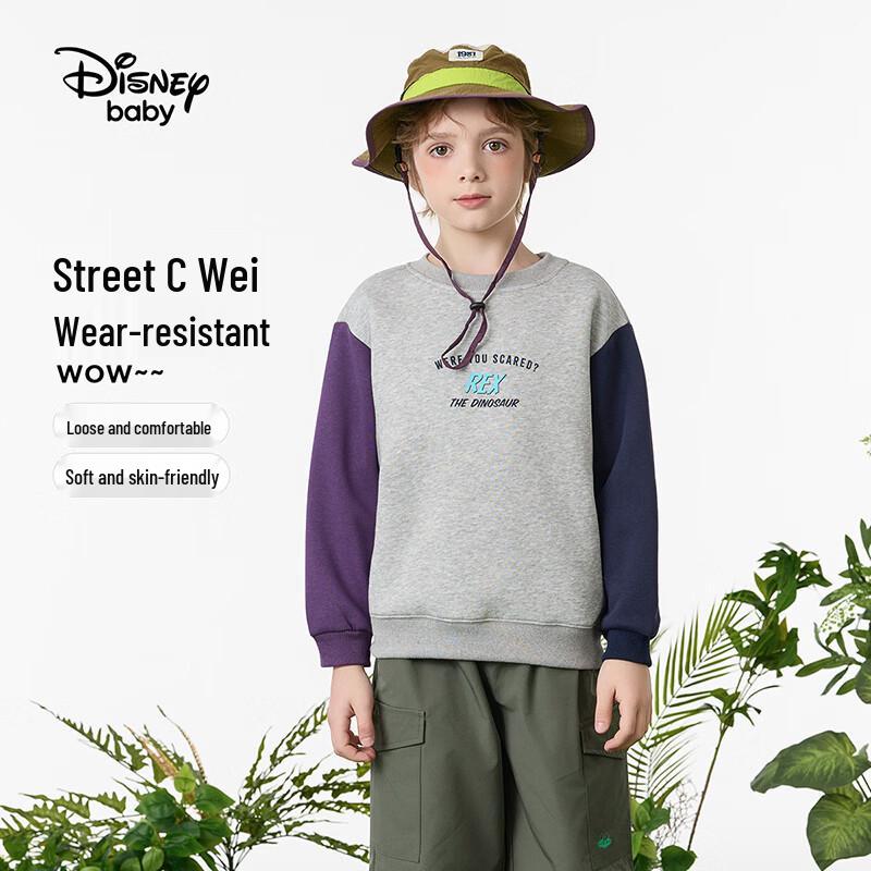 Disney Kids  Raglan Color-Block Sweatshirt 120