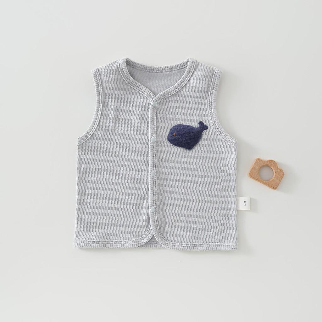 Baby Vest: A-Class Cotton Sleeveless Jacket for Infants and Toddlers - Spring/Fall Warm Outerwear for Outings