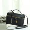 Women's High-Grade Retro Leather Underarm Lunch & Cosmetic Bag - 2025 Fashion Versatile Handheld Style
