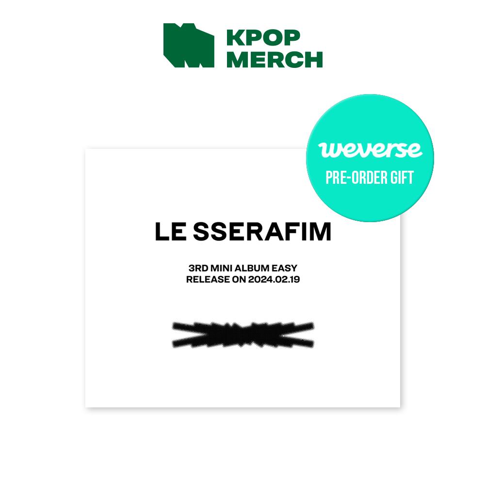 

[Предзаказ] LE SSERAFIM - Mini 3rd [EASY] Вкл.. Weverse ПОБ