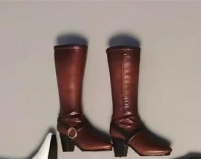 

[TOYBARJAPAN] 112 Figure Accessory Fits TBLeague Body - cdtoys CD056 Fashionable Female High Heel Boots (Body, Head, and Clothing Not Included)