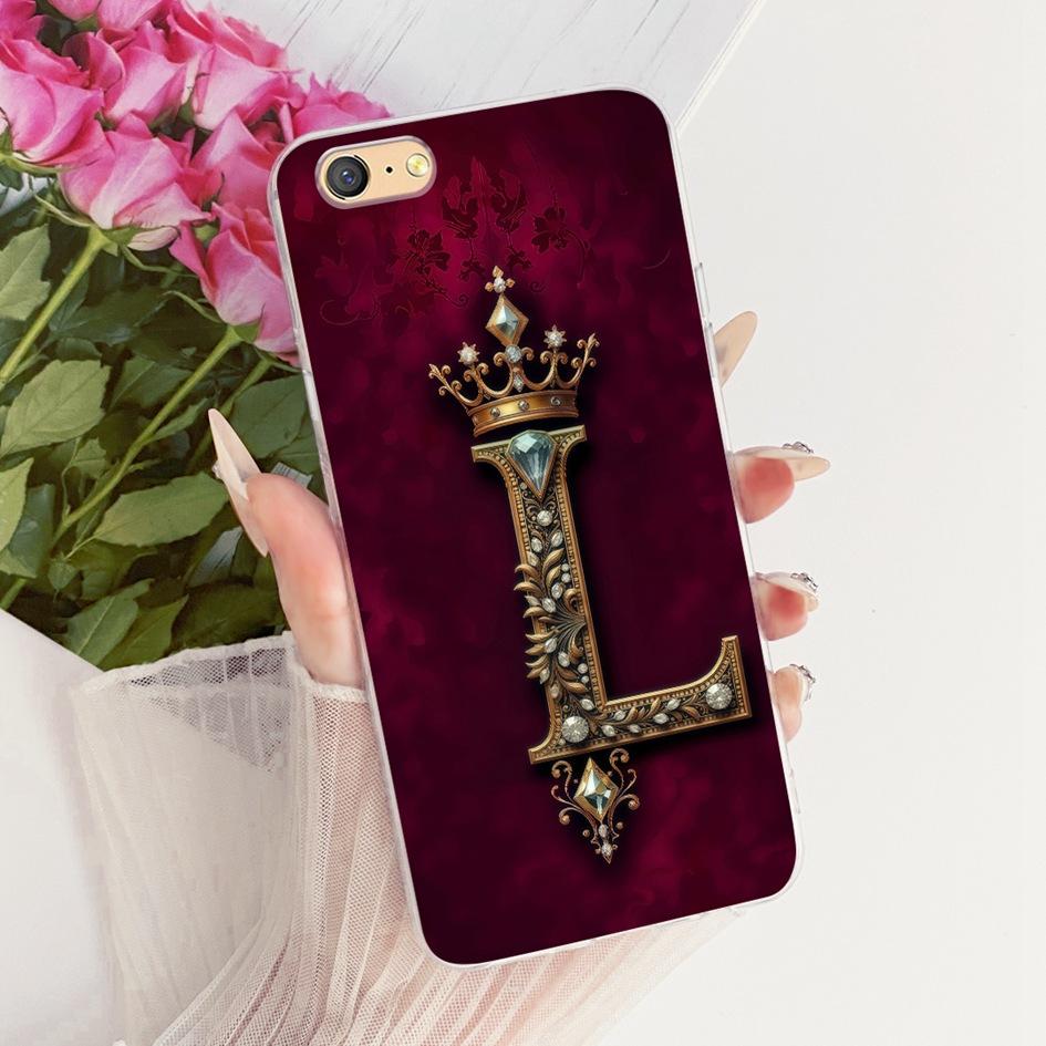 For OPPO A71 2018 Case CPH1801 Fashion A Z Letters Couple Silicone Soft TPU Phone Case For OPPO A37 A37f A37m Neo 9 OPPOA71 Capa