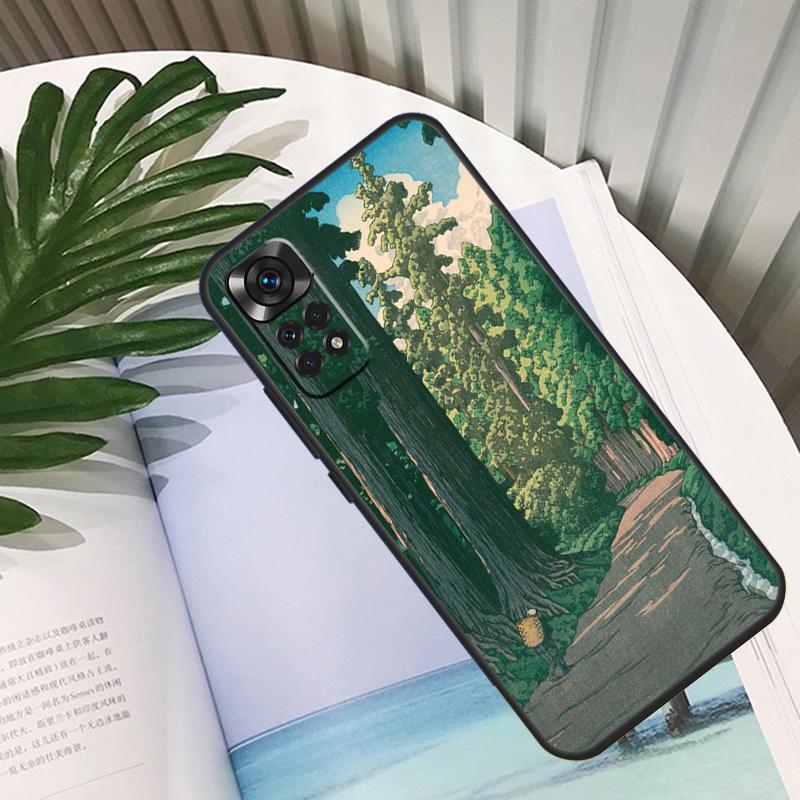 Japanese Ukiyoe Funda For Xiaomi Redmi Note 14 10 11 12 13 15 Pro Plus Case For Redmi 15 15C 14C 12C 10C 13C