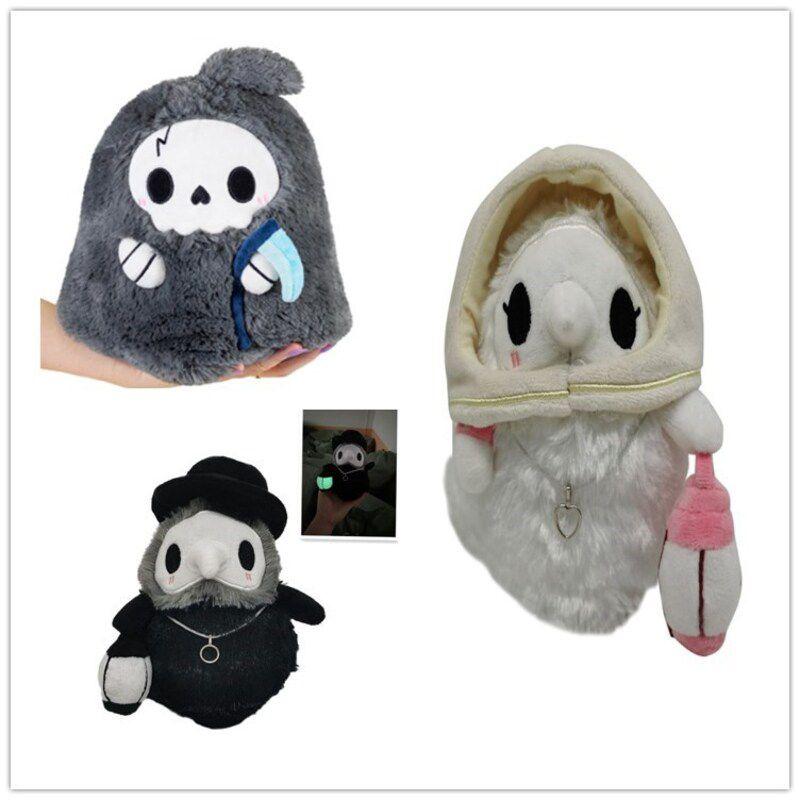 Luminous Plague Doctor And Nurse Couple Plush Toy Cute And Unique Gift