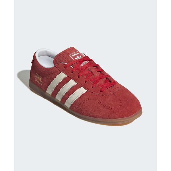 adidas Originals Gazelle Lo Pro Lepší Šarlatová/Oblakově bílá/Guma Dámské tenisky Červená JR5744