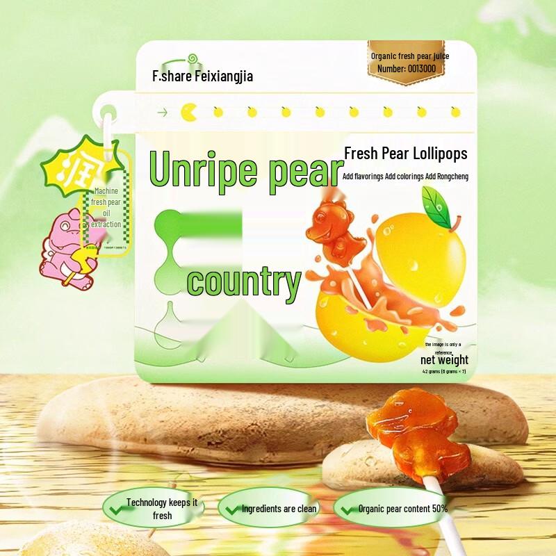 Feixiangjia Sugar-Free Lollipops & Soft Candies for Kids