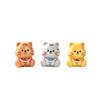 6Pcs Cat Figurine Miniature Diy Decor Lovely Kitten Ornament Home Desk Car Dashboard Micro Landscape Mini Crafts Decoration
