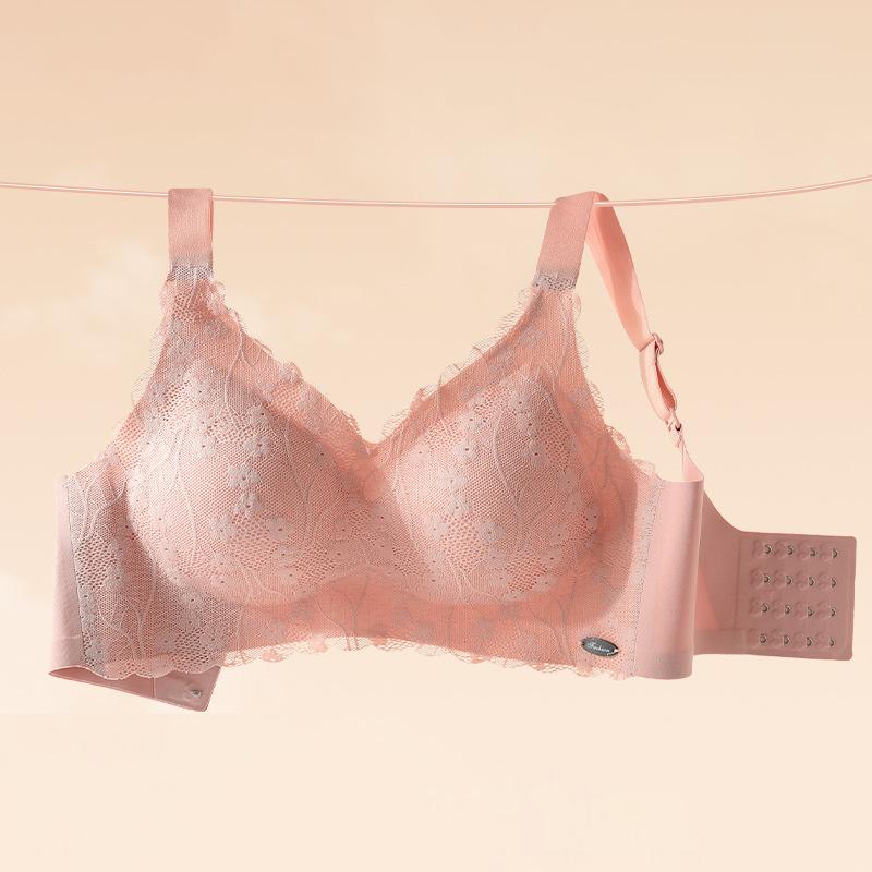 BH Dessous Damenkollektion Accessoire Brust Anti-Erschlaffung Vollschalen-BH Dünner Schnitt Brustraffend Verstellbar Große Größe Nahtloser BH
