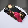 Cartoon Anime Girl Pattern Phone Case Suitable for iPhone 17 16 15 14 13 12 11 Pro/Max/Plus Anti Drop and Shockproof Back Cover
