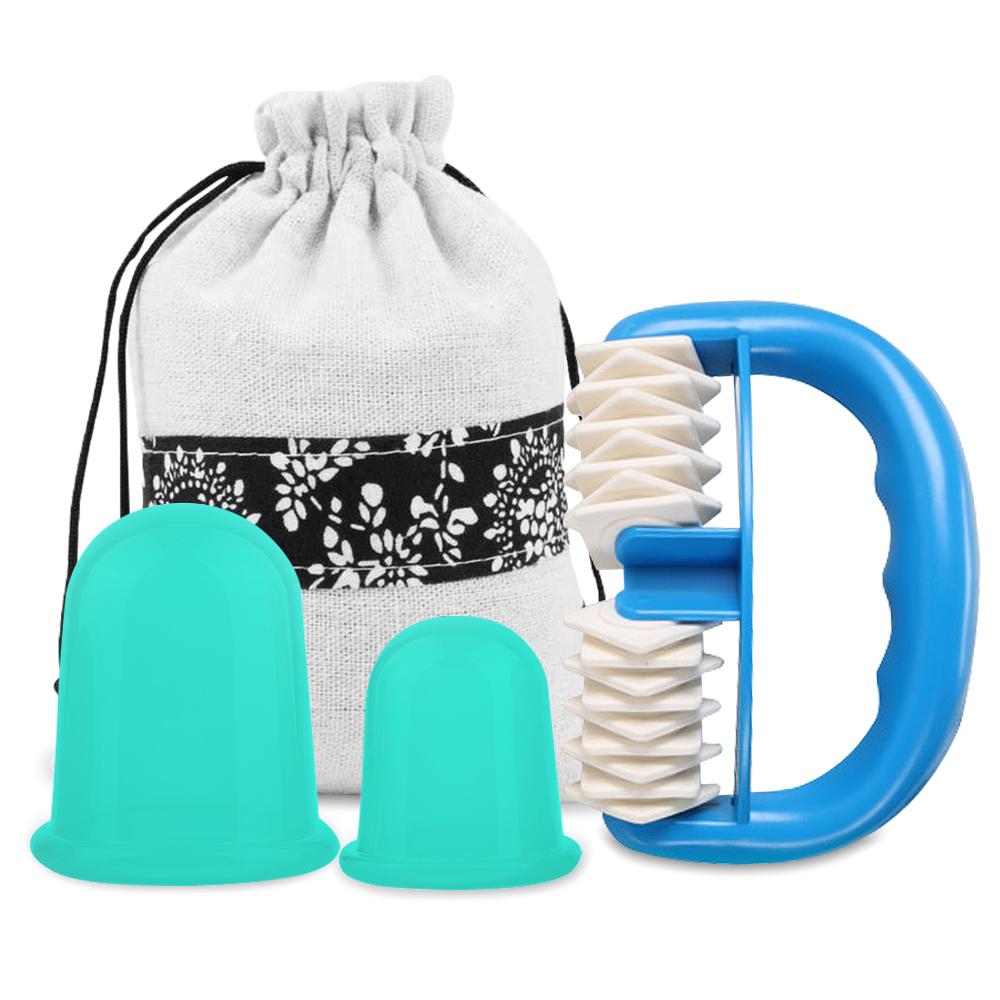 

Антицеллюлитные силиконовые присоски, банки, вакуумный массажный баночный массажер для банок, набор банок для физиотерапии, сжигатель жира, подарочная сумка